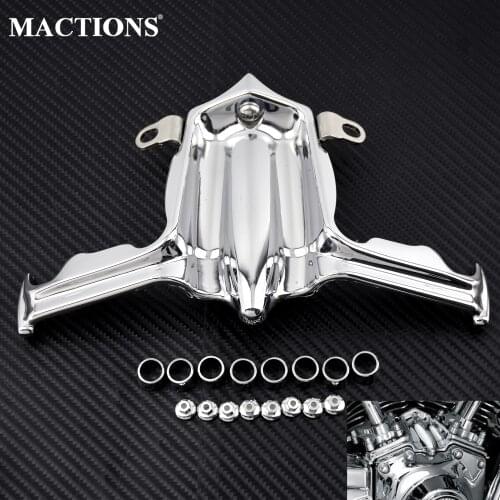 Motorcycle Chrome Tappet Lifter Block Accent Cover For Harley Twin Cam Engine Touring Dyna Street Bob Electra Glide Fat Bob FLHR