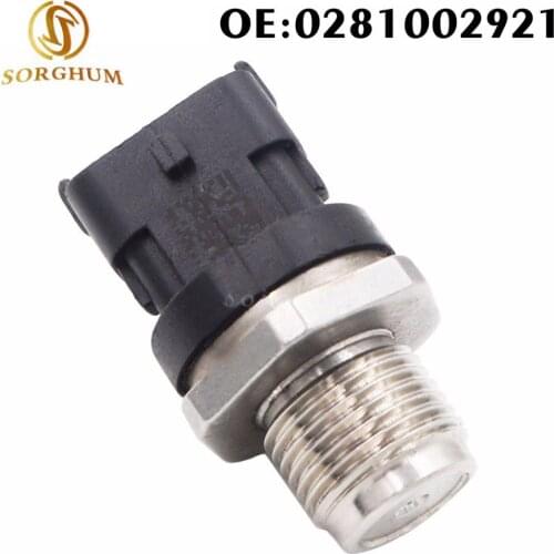0281002921 1800Bar Fuel Rail Pressure Sensor 0281002706 0281002903 0281002937 For CUMMINS VOLVO IVECO MAN FIAT JACK RENAULT