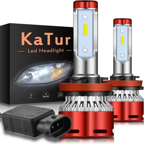 2pcs 12000Lm 30W H8 H16 LED headlights H4 9003 H1 H3 H7 9005/HB3 9006/HB4 9012 Led headlamps 6500K White CSP1860 led fog lights