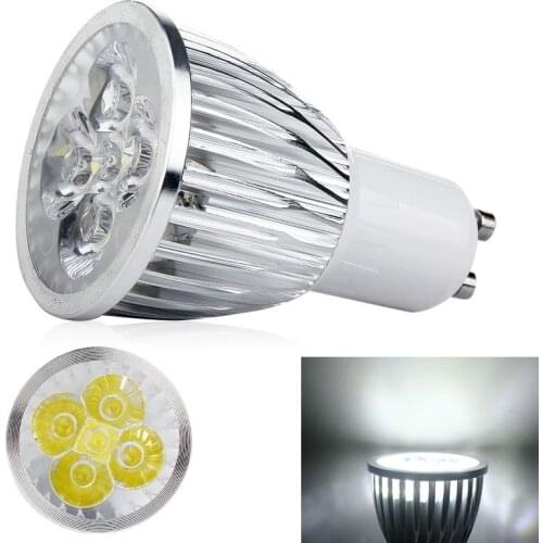 2PCS Super bright LED Lamp LED Spotlight 6W Bombillas High quality GU10 LED Bulbs Spotlight Lamps 85-265V Warm Day White