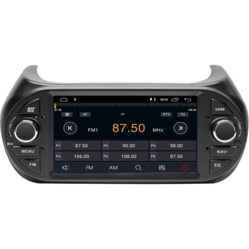 Car Multimedia player GPS Android 10 Car Radio 1Din DVD 4G For FIAT/Fiorino/Qubo/Citroen/Nemo/Peugeot/Bipper 4G 64G