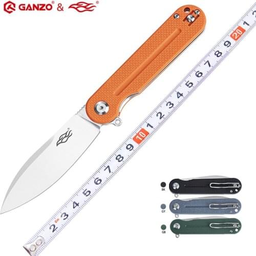 FH922 Firebird Ganzo FBKNIFE D2 Blade G10 Handle Folding Knife Tactical Camping Knife Outdoor Survival EDC Tool Pocket Knife