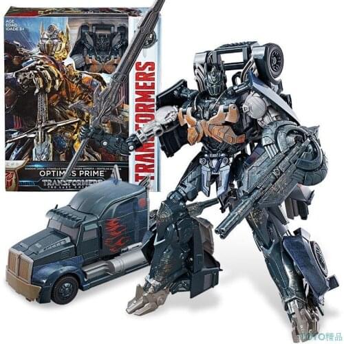 Hasbro The Film 5 Lesder Level Megatron Optimus Prime Transformers Transfiguration Assembled Toys