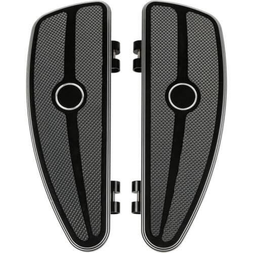 Motorcycle Burst Rider Footboard Kit For Harley Touring Road King Glide 1986-18 FLD 12-16 FL Softail Deluxe Fat Boy 86-17 Trike