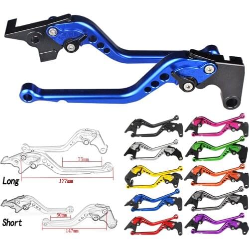 Short & Long Motorcycle CNC Adjustable Brake Clutch Levers For Honda VF750S SABRE 1982-1986 VFR750 1991-1997 CBF1000 2006-2009