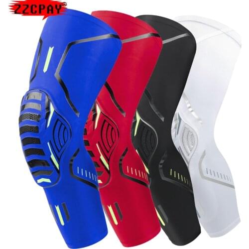 1Pcs Anti-collision Protection Leg Pantyhose Outdoor Riding Football Sports Kneepads Protective Gear Wholesale Knee Pads