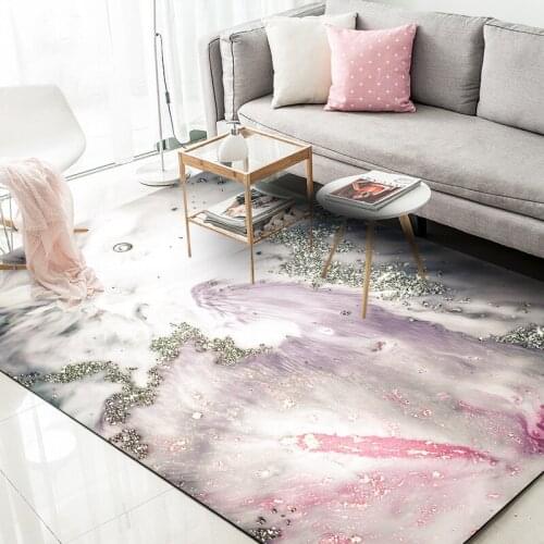 Nodic Abstract Design Soft Rug Baby Crawl Mats Child Bedroom play Area Rugs Cloud Layer 3D Printing Home Carpets For Living Room