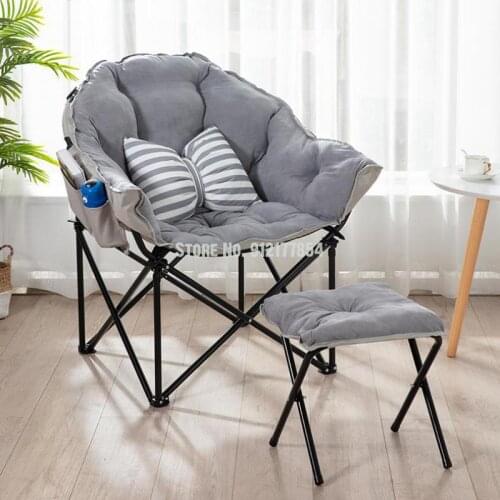 Lazy Sofa Single Chair Dormitory Bedroom Home Small Computer Chair Girl Cute Bedroom Leisure Balcony Lounge Chair