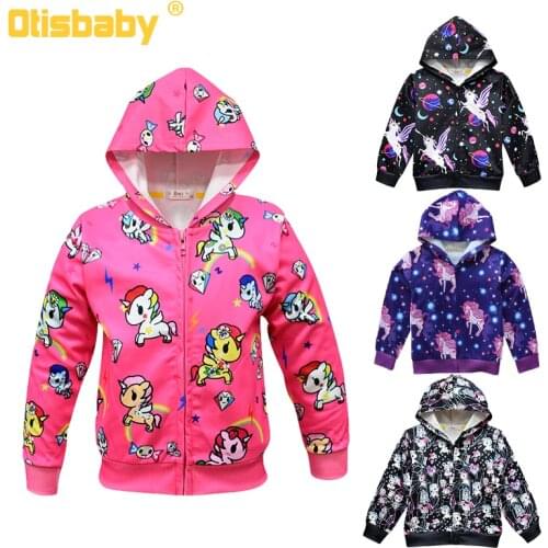 Otisbaby Girls' Windbreakers