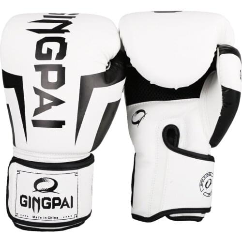 10 12 oz Good Quality kick boxing gloves muay thai luva de boxe Training fighting Adult men women Grappling MMA boxing gloves