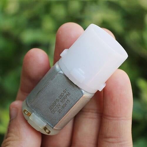 280 Planetary Gear Reduction Motor DC12V 55 rpm DC Permanent Magnet Brush Motor with Carbon Brush Commutator DIY Gear Motor