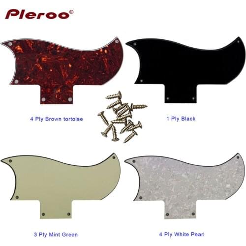 Pleroo Custom Guitar pickgaurd - For 61 SG Guitar Pickguard Scratch Plate, multiple colour