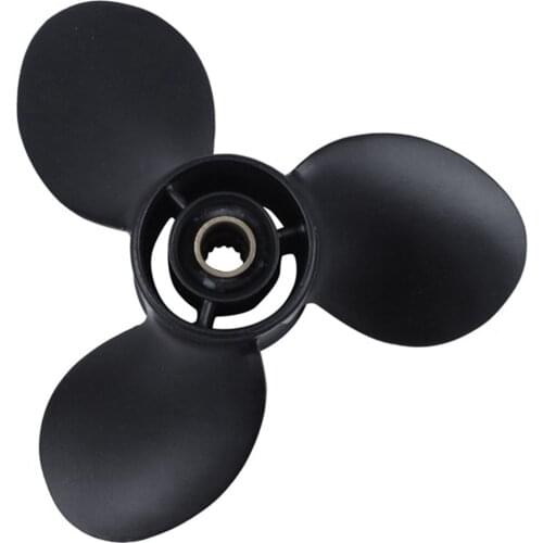 Outboard Propeller 3 Blade 14 Spline Tooth for Tohatsu-Mercury 9.9-20Hp 362B641080