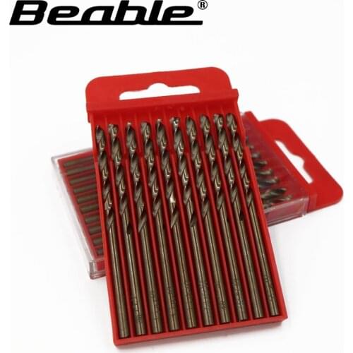 Clearance sale twist drill bit M35-1.5MM 10PCS Twisted Drill Bit Power Tools metal milling tool for woodwork steel drill