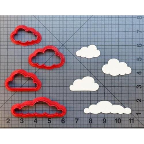 Size Cloud Cookie Cutter Cookie Cutter Mold Kitchen Baking Supplies Cake Icing Decoration Mold Fudge Tool Set 3D Printing