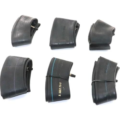 Motorcycle Tires Inner Tube 2.50/2.75-12 2.50/2.75-17 2.75-17 3.00-12 3.50-16Inch Rubber Straight Valve Inner Tyres