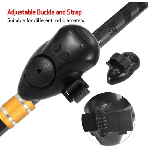 Fishing Bait Alarm LED Fishing Bait Alert Luminous Fishing Bait Indicator