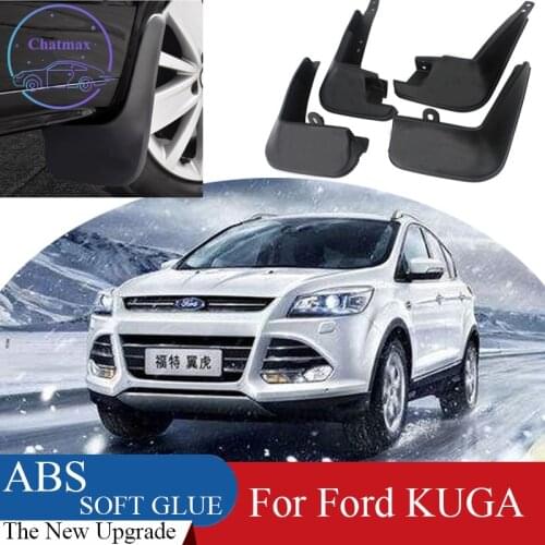 4pcs ABS Front & Rear Fender Protector For Ford KUGA 2018-2019 Car Mud Flaps Splash Guard Mudguard Mudflaps