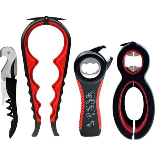 4pcs/set Multifunctional Jar Grip Opener Lid Twist Off For Children Weak Hand And Seniors With Arthritis