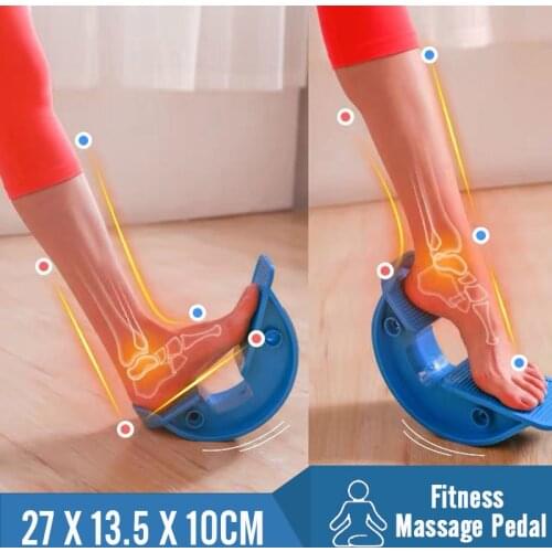 ABS Foot Rocker Stretcher Foot Rocker Calf Ankle Stretch Board Massage Fitness Pedal Stretcher Plantar Yoga Fitness Equipments