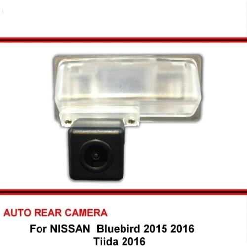 For NISSAN Bluebird Tiida 2015 2016 Venucia M50V Night Vision Car Rear View Camera Reversing Back up Camera HD Vehicle Camera