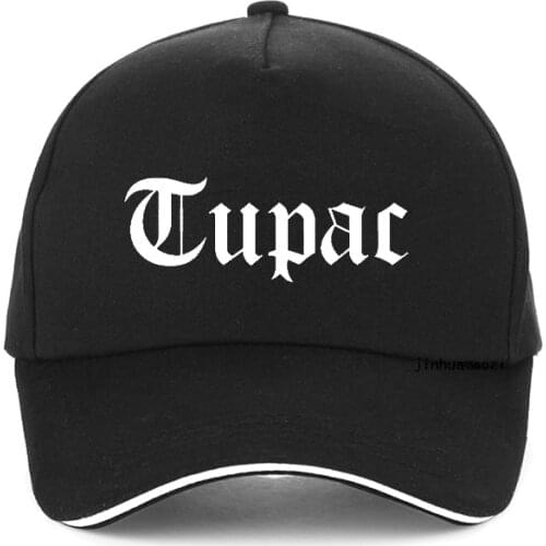 Thug life Baseball Caps print 2Pac Dad Hat 100% Cotton Gangster Dad Hat American Ripper Tupac 2pac Hip Hop Snapback hat
