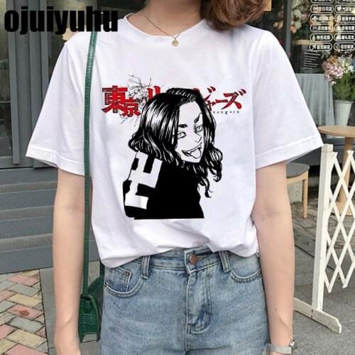 Japanese Anime Tokyo Revengers T Shirt Kawaii Harajuku Manga Graphic Tees Anime T-shirt Unisex Summer Tops Tshirt Male clothes