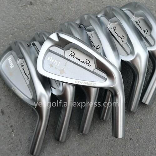 Golf Clubs head RomaRo Ray CX Forged Irons head Complimentary golf irons headcover Set 4-9 P HeadCover No Shaft Free shiping