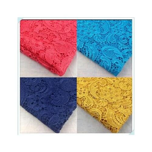 Free shipping high-grade,120cm three-dimensional Hollow out water soluble lace fabric Diy embroidery accessory