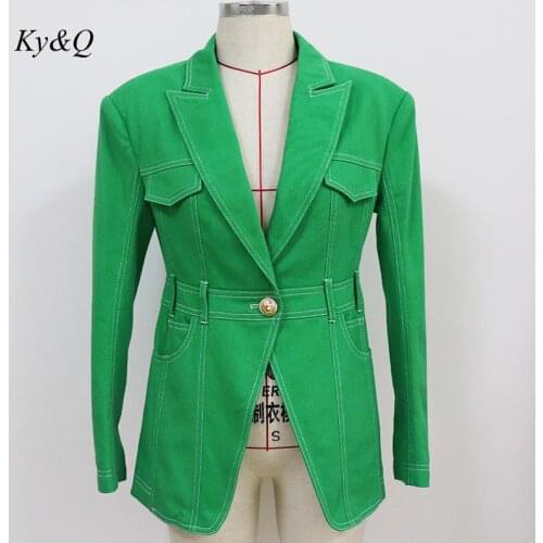 Женские джинсовые пиджаки Ky&Q China At AliExpress