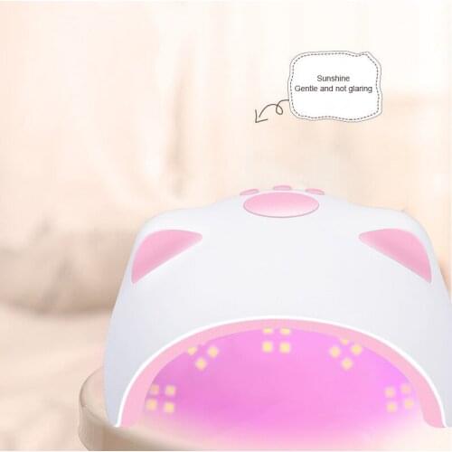 Manicure Lamp 60W Intelligent Sensor Phototherapy Lamp Three-speed Timing USB Phototherapy Machine Nail Lamp