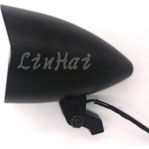 Motorcycle Black Aluminum Bullet Headlight For Harley Sportster XL Dyna Softail FXR FXST Chopper Bobber Custom