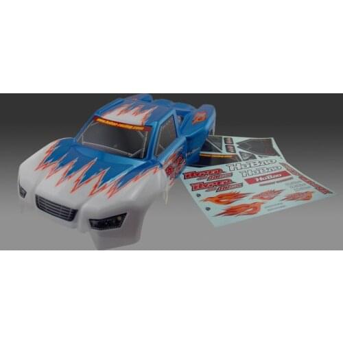 OFNA/HOBAO RACING 11036B PRINTED BODY - BLUE ,W/DECAL for 1/10 HYPER 10SC Free Shipping