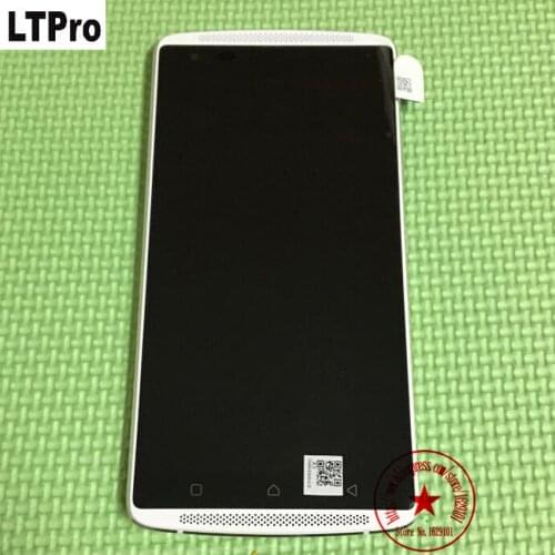 Original Test Working Phone Parts For Lenovo Vibe X3 /Lemon X X3c50 X3c70 LCD Display Touch Screen Digitizer Assembly With Frame