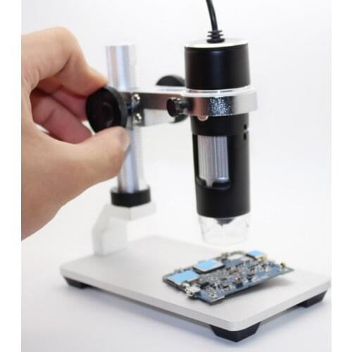 X7YF Microscope Aluminium Alloy Raising Lowering Stage UP Down Support Table Stand