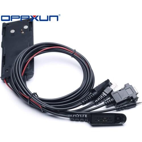 2021 New Oppxun 5 In1 Programmering Cable For Motorola CM160 CM200 CM340 GP340 GP328Plus GP338Plus CP040 CP125 CP140 GP300
