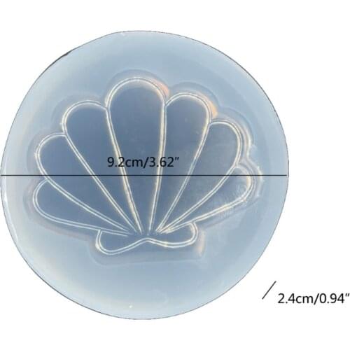 Seashell Epoxy Resin Mold Ornaments Casting Silicone Mould DIY Crafts Soap Jewelry Decoration Tool