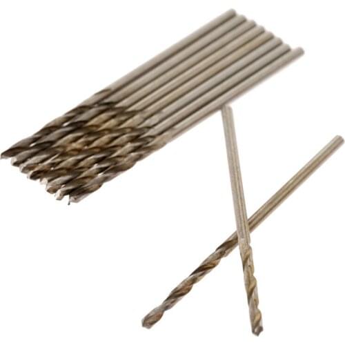 0.5-1.0MM 60pcs Twist Drill Bits HSS High Speed Steel Drill Bit Set Micro Straight Shank Wood Tools for Electric Drills