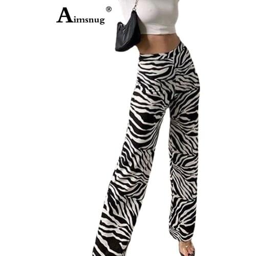 Women Straight Fared Pants Trend 2021 Autumn Gothic 3D Print Trouser Sexy Girls Punk Style Pantalon Female Ankle-Length Pants