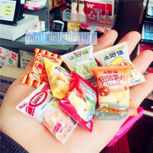 1PCS Miniature Dollhouse 1:12 Puffed Food 1:6 Scale Mini Chips Model for Blyth Barbis Accessories
