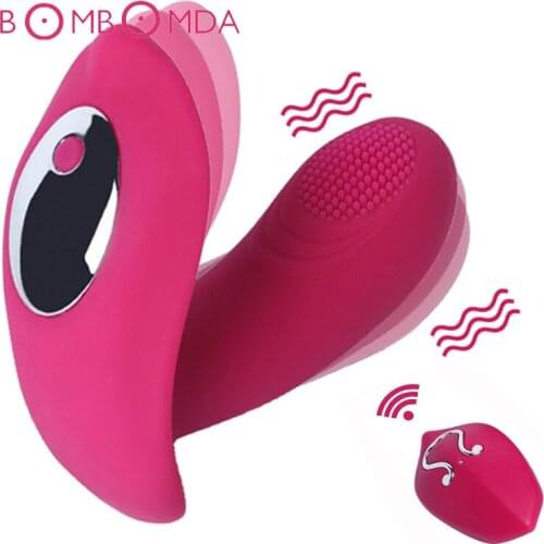 10 Speed Dildo Vibrator Sex Toys for Women Clitoris Stimulator G-spot Massager Wireless Remote Control Wearable Masturbation Toy