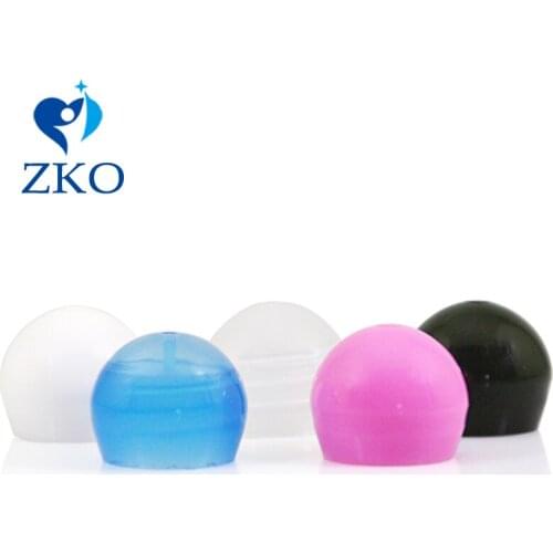 1000pcs/lot 18/410 plastic ball shape screw cap with inner plug cap free shipping