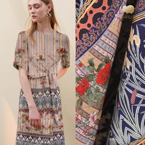 112cm anti-wrinkle silk fabric elastic double jojo silk fabric soft silk fabric for dress material wholesale silk cloth