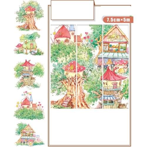 2M House On The Tree Washi Tape