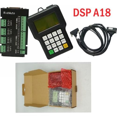 2021 RichAuto DSP A18 4 axis controller Original A18 English Version Used for CNC router machine