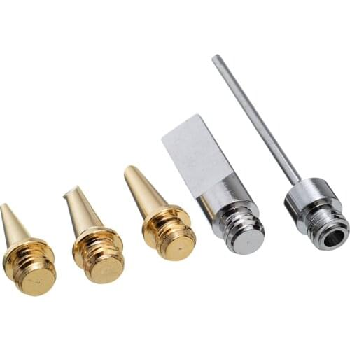 5pcs Replacement Copper Tips Nozzle for HS-1115K Soldering Iron Cordless Welding Tools gas welding tips Mayitr