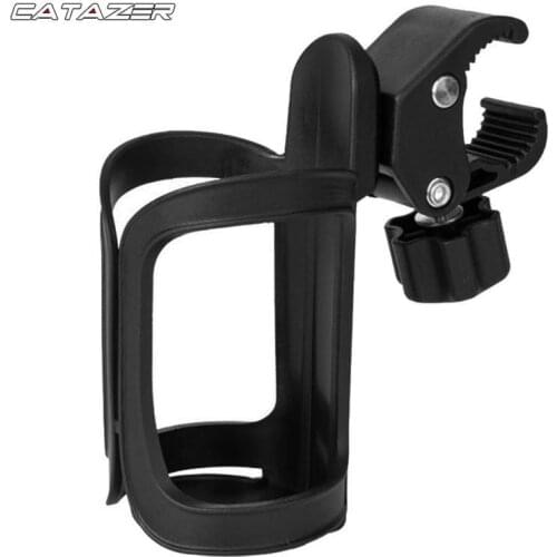 Baby Stroller Cup Holder Milk Bottle Cart Rack Bottle Cage Universal 360 Rotatable Cup Holder for Pram Stroller Carrying Case
