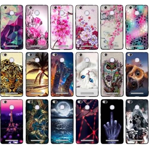 Phone Cases For Xiaomi Redmi 3 Pro Redmi 3s Cover Bumper TPU Silicone Back Cover for Xiaomi Redmi 3Pro Case Redmi 3 S Cover Case
