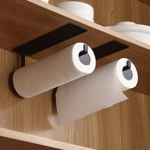 Paper Towel Holder Wall Mount for Kitchen/Bathroom Under Cabinet Roll Paper Rack with Strong Self Adhesive 2020ing