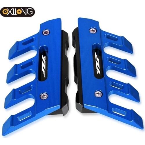 For YAMAHA YZF R1 R1M YZF-R1 2005-2015 2016 2017 2018 2019 2020 Motorcycle Front Fender Side Protection Guard Mudguard Sliders